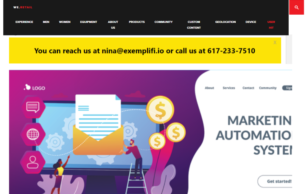 Target Page seg