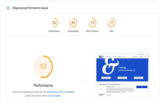 Performance monitoring and optimization