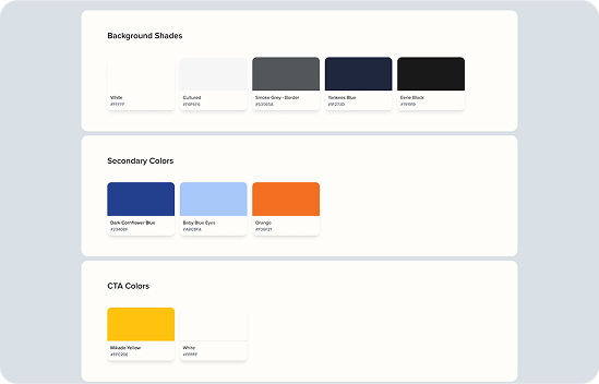 Color palette: Refining for impact and accessibility