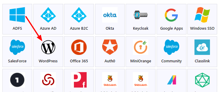 miniorange plugins screen