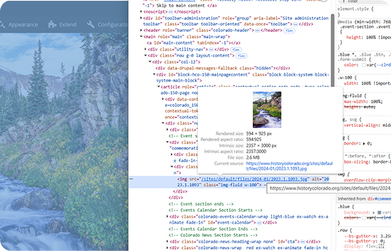 Enhanced image management