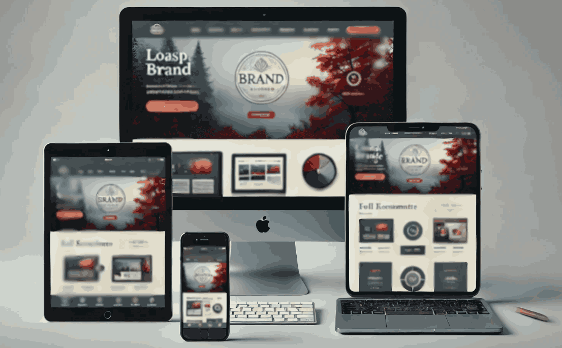 Website design in different devices