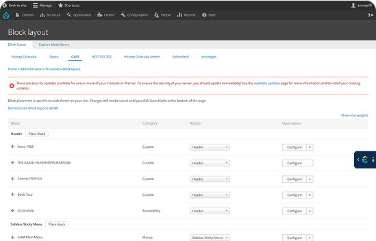 Custom theming and subsite integration