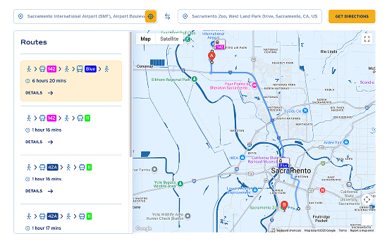 Customized trip planner