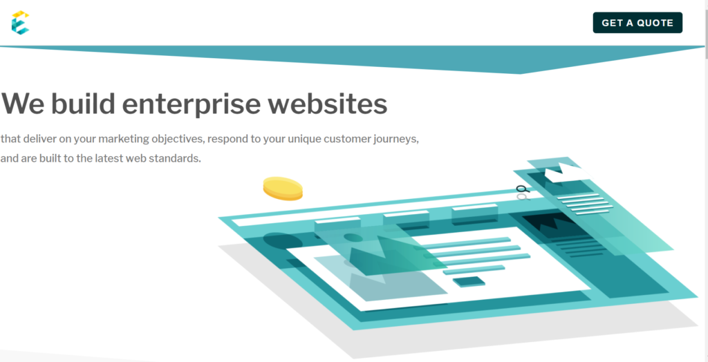 exemplifi enterprise websites front page