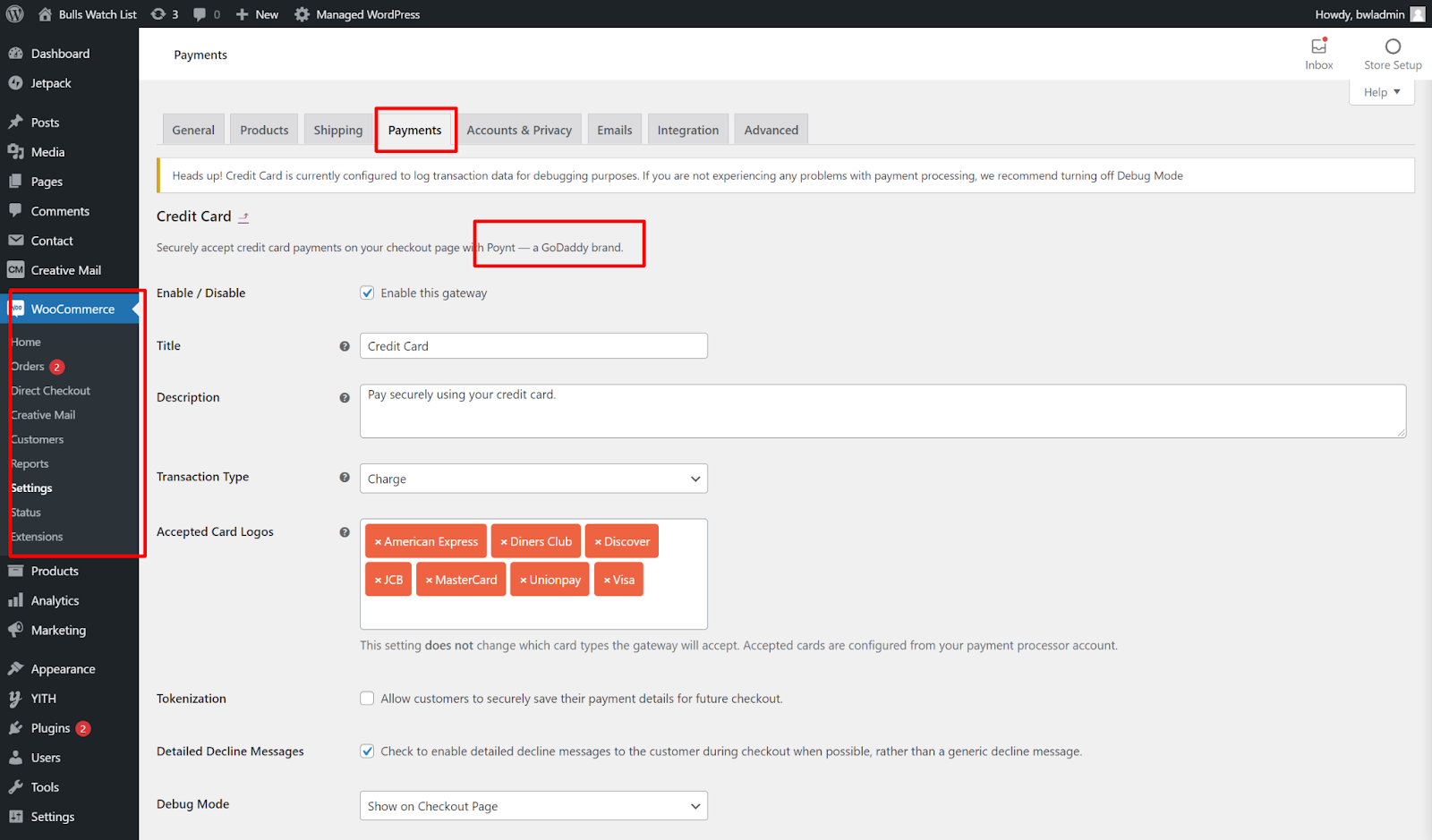 wordpress woocommerce setup